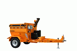 KM 4000T — это 2-тонный термос бункер регенератор асфальта с подогревом